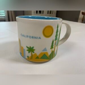 Starbucks You Are Here CALIFORNIA 14oz coffee mug